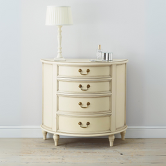 Clifton 4 Drawer Half Moon Chest