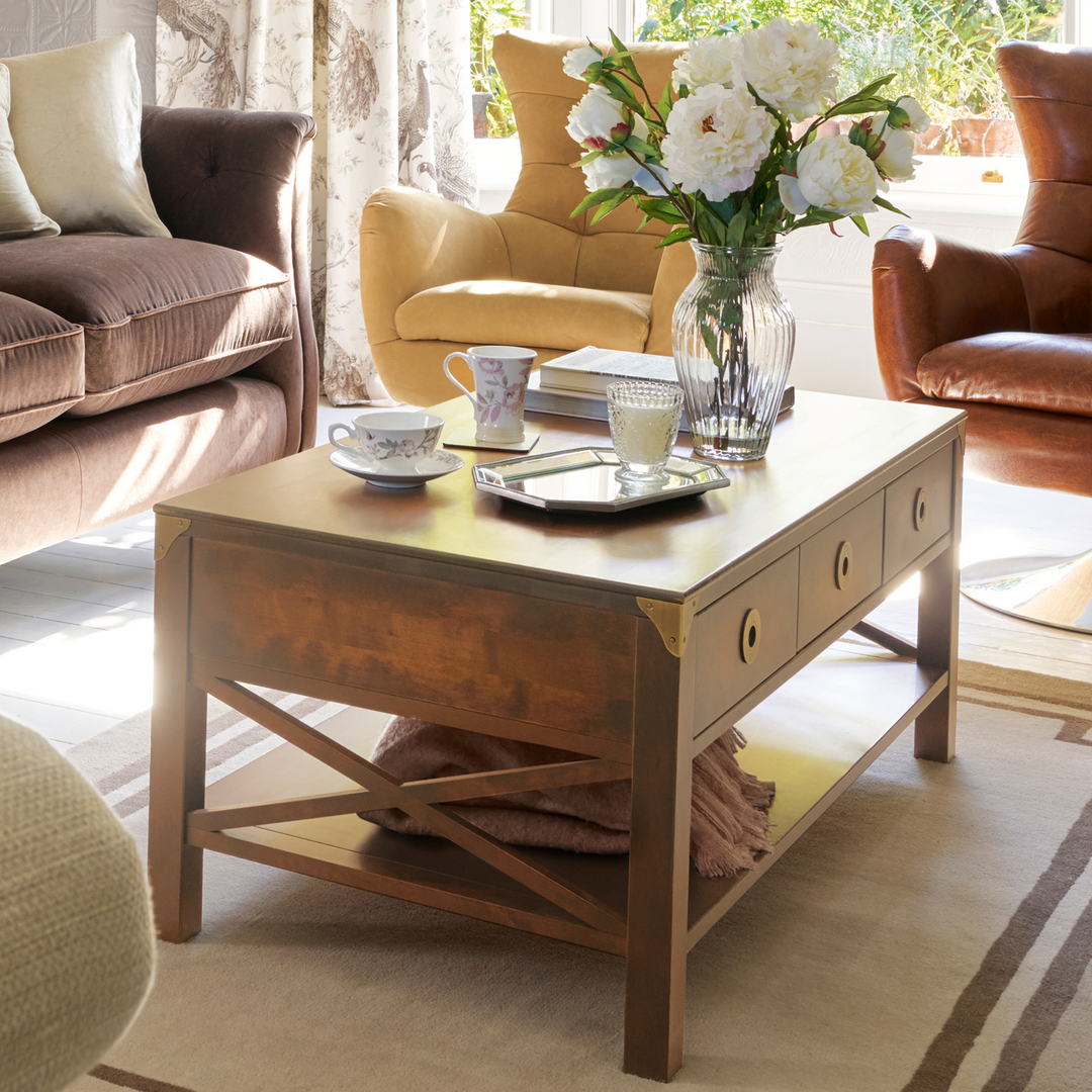 Balmoral 3 Drawer Coffee Table