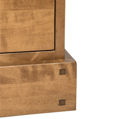 Garrat 4 Drawer Single Bookcase