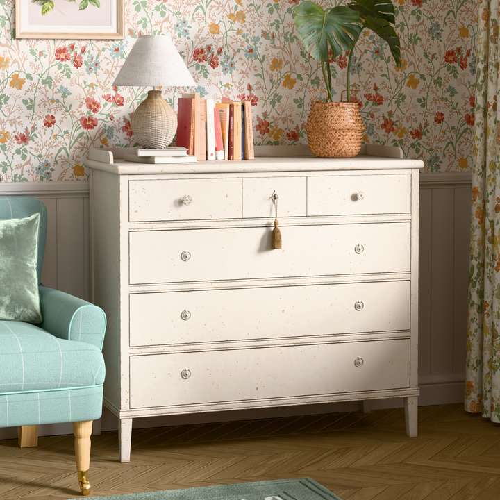 Annaside Antique White 3+3 Drawer Chest