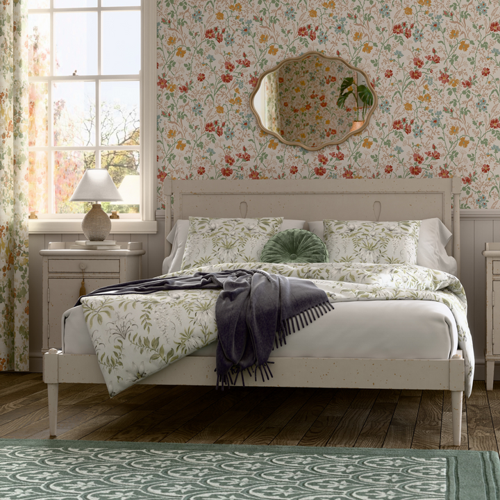 Annaside Antique White Bed Frame