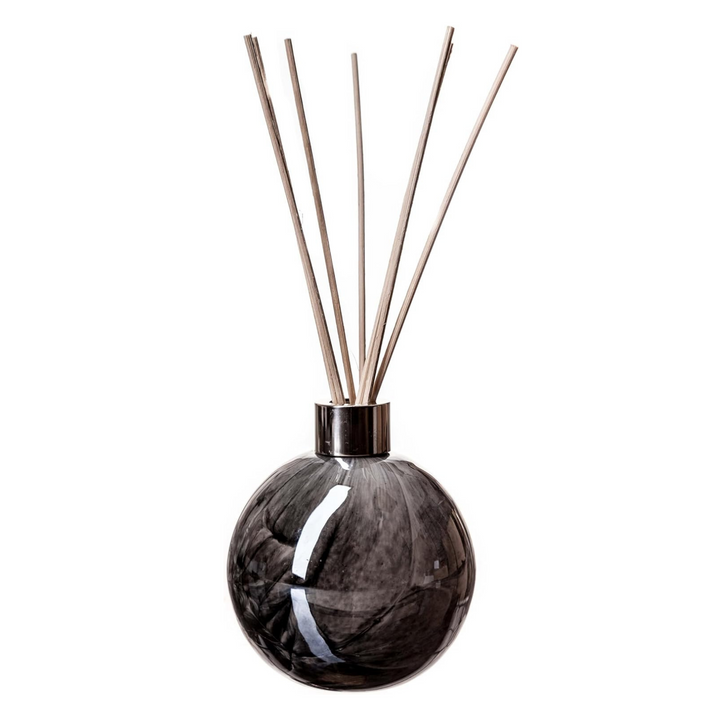 Glass Sphere Reed Diffuser in Black Marble