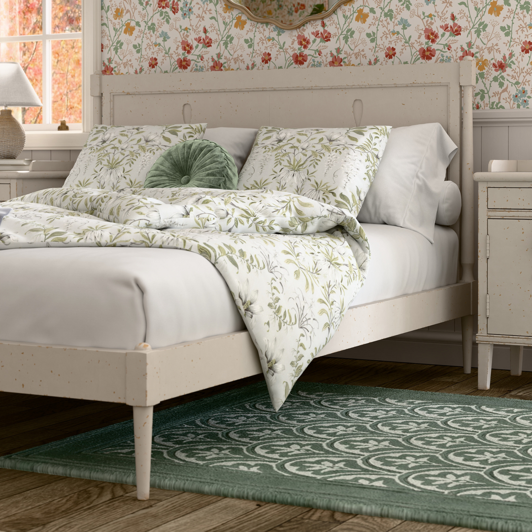 Annaside Antique White Bed Frame