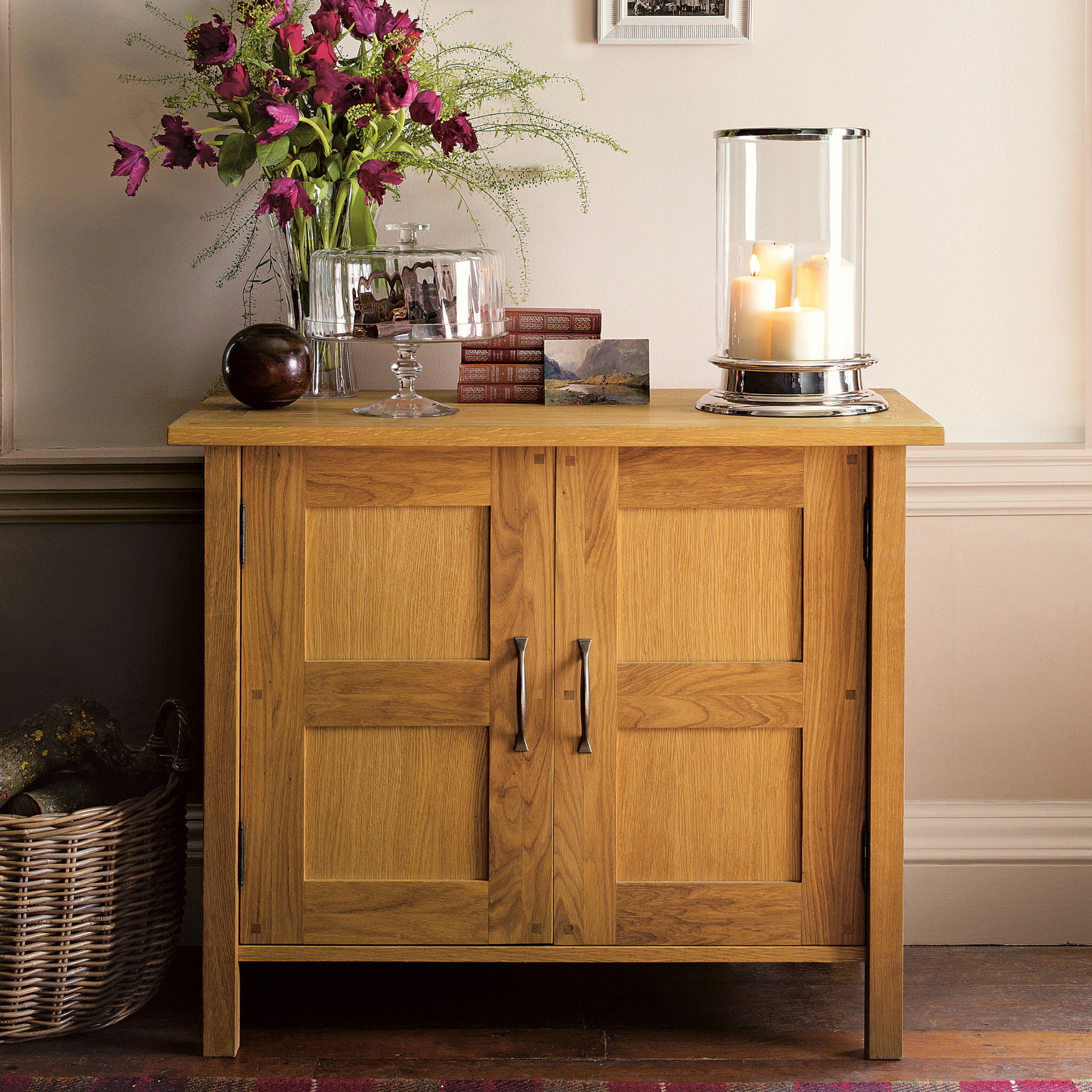 Milton Oak 2 Door Sideboard