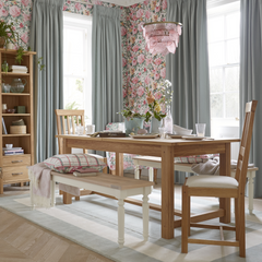 Milton Oak Extending Dining Table