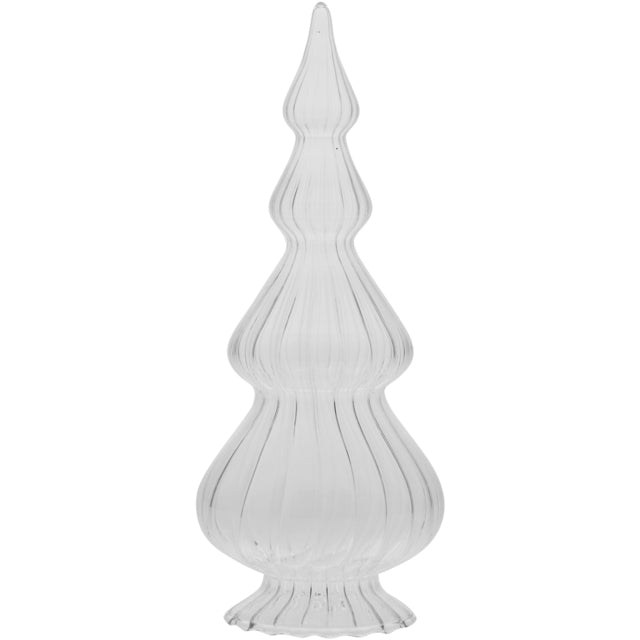 Asta Clear Glass Decoration Tree
