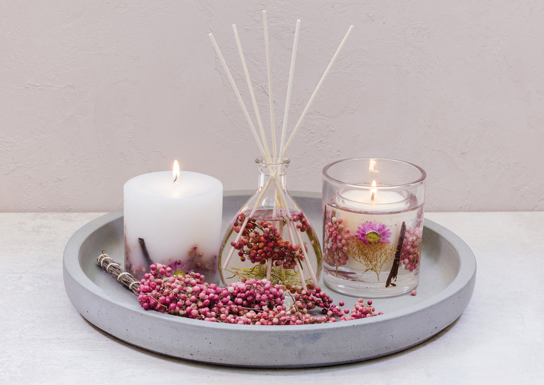 Pink Pepper Flowers Reed Diffuser