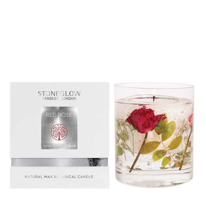 Red Rose Gel Candle