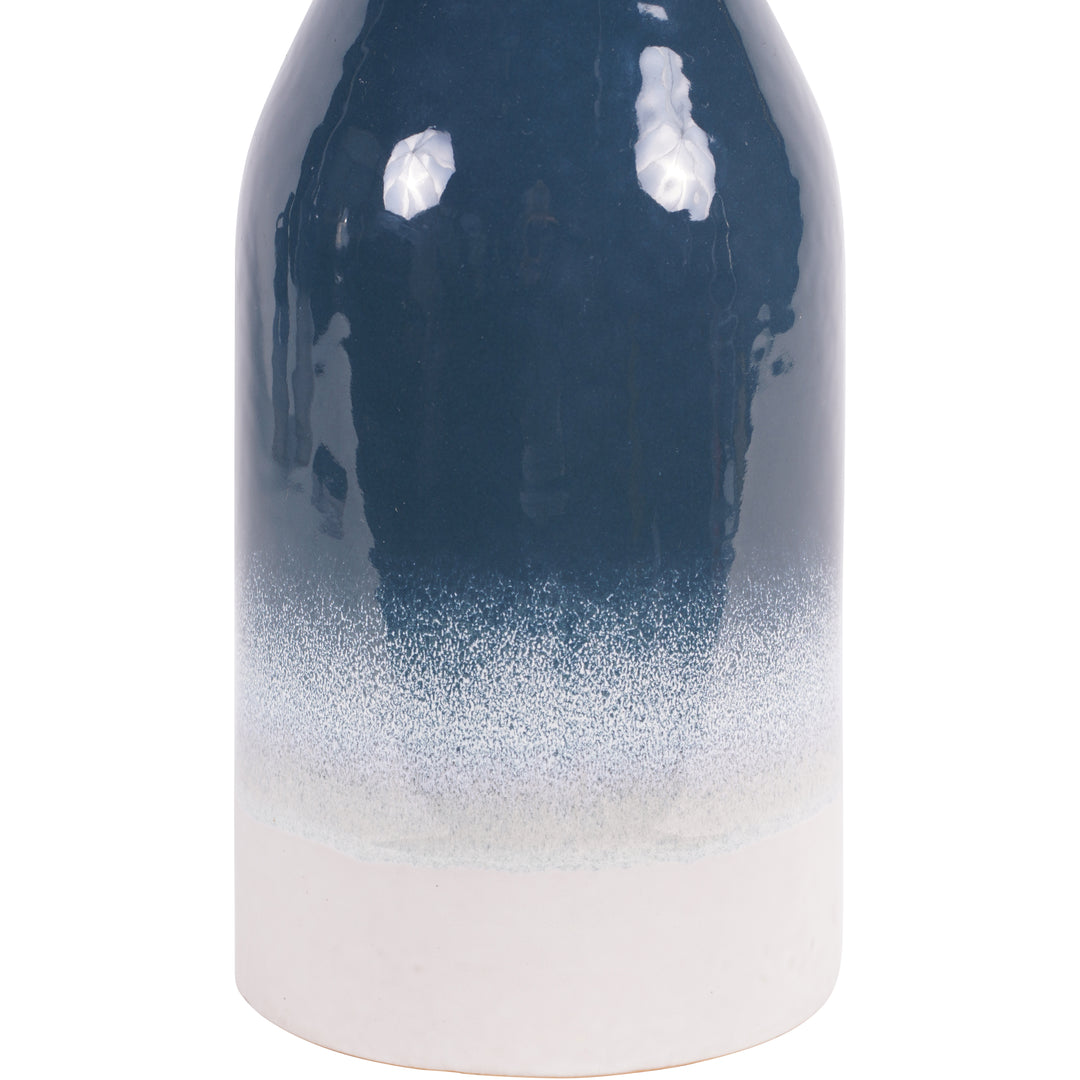 Blue Laneham Stoneware Medium Vase