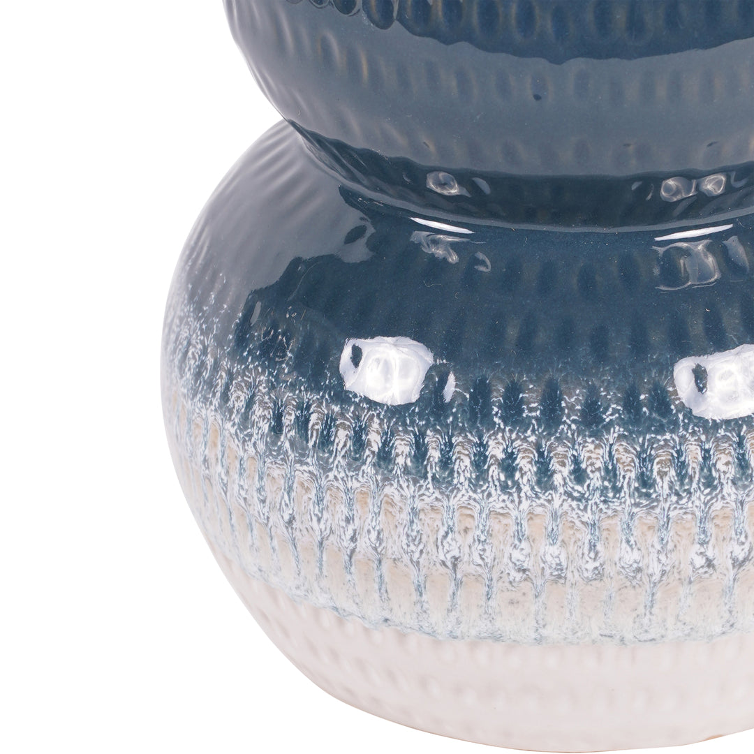 Blue Laneham Small Stoneware Vase