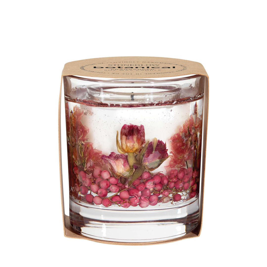 Light Blush Rose & Peony Gel Candle