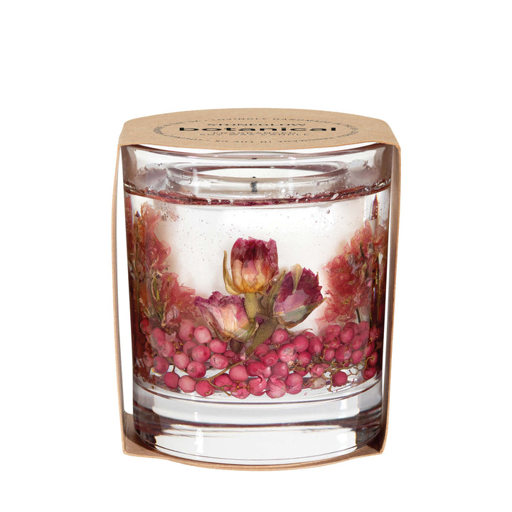 Light Blush Rose & Peony Gel Candle