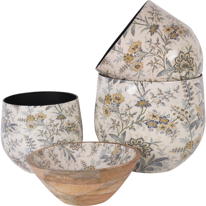 Marlbrook Round Large Mango Wood Bowl