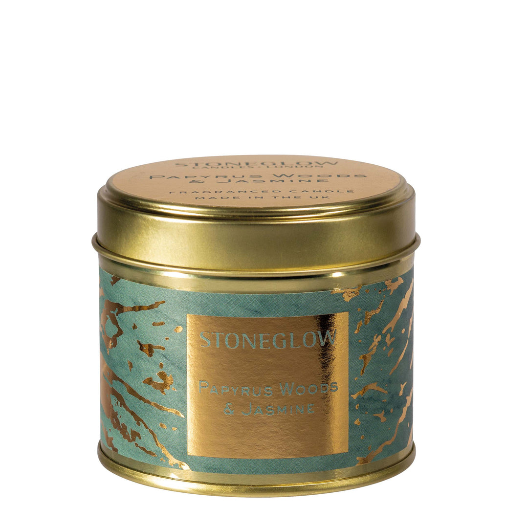 Papyrus Woods & Jasmine Tin Candle