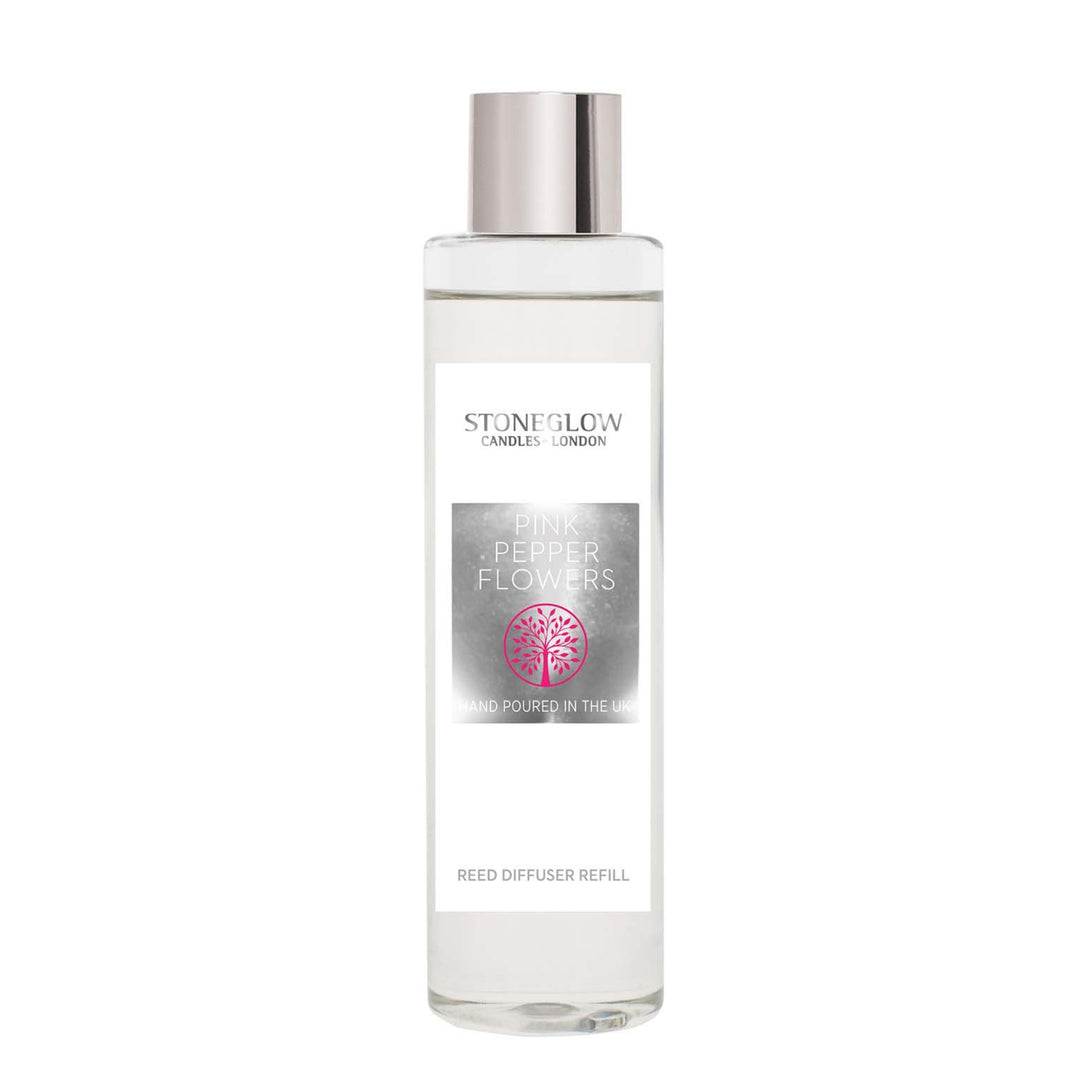 Pink Pepper Flowers Reed Diffuser Refill