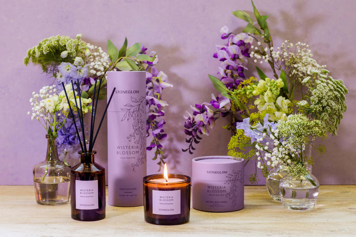 Wisteria Blossom - Wisteria, Peony & Pear Reed Diffuser Refill