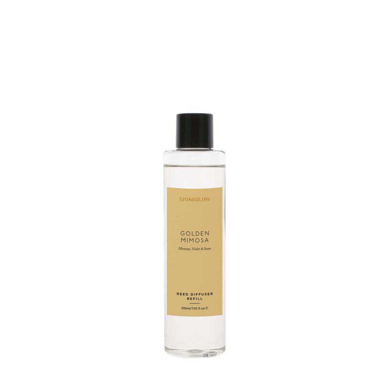Golden Mimosa - Mimosa, Violet & Rose Reed Diffuser Refill