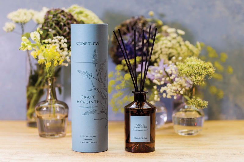 Grape Hyacinth - Gardenia, Muguet & Hyacinth Reed Diffuser