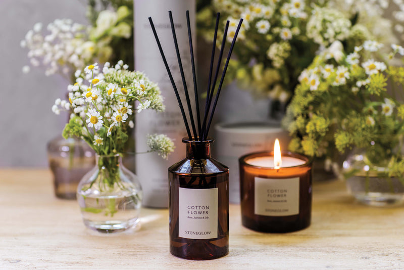 Cotton Flower - Rose, Jasmine & Lily Reed Diffuser