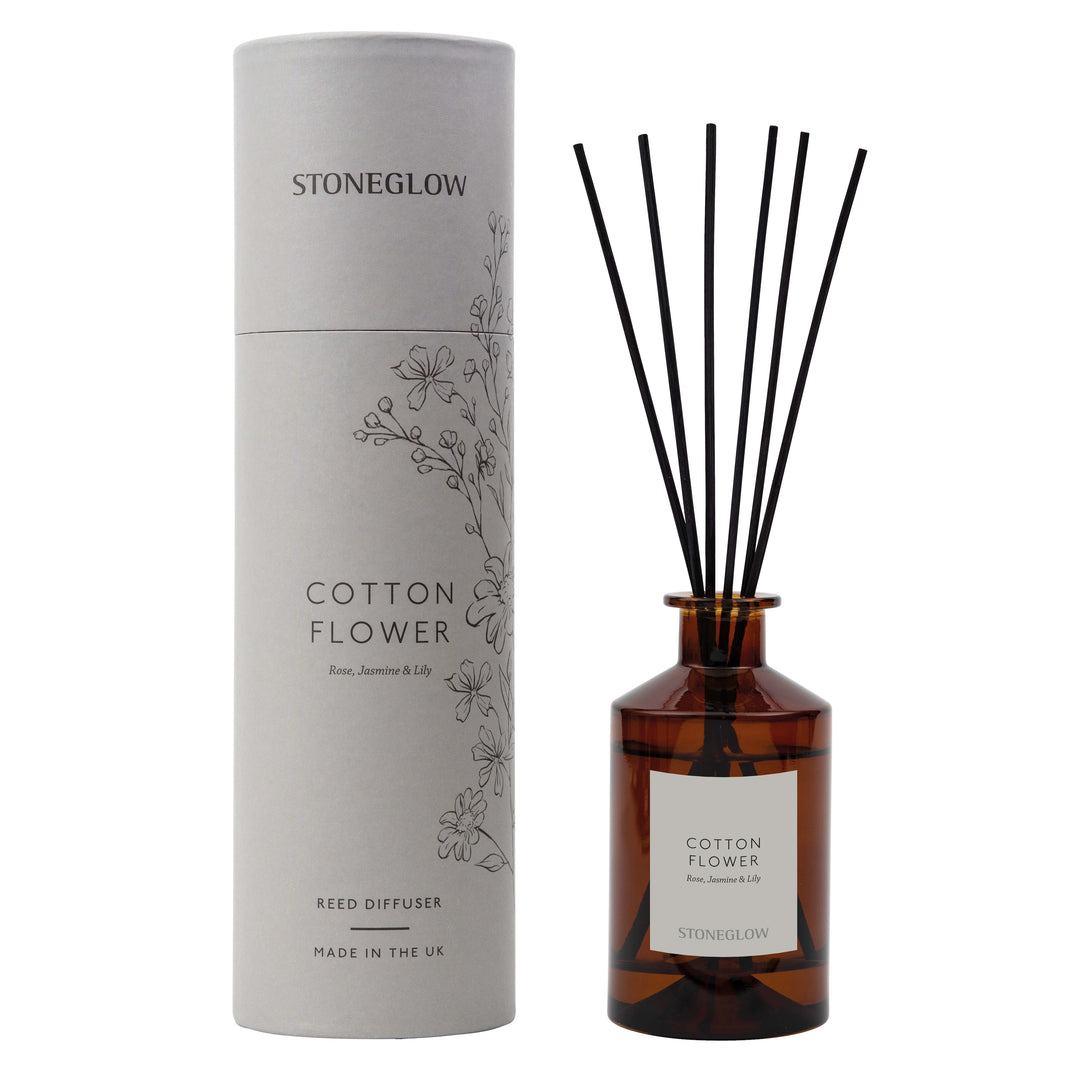 Cotton Flower - Rose, Jasmine & Lily Reed Diffuser