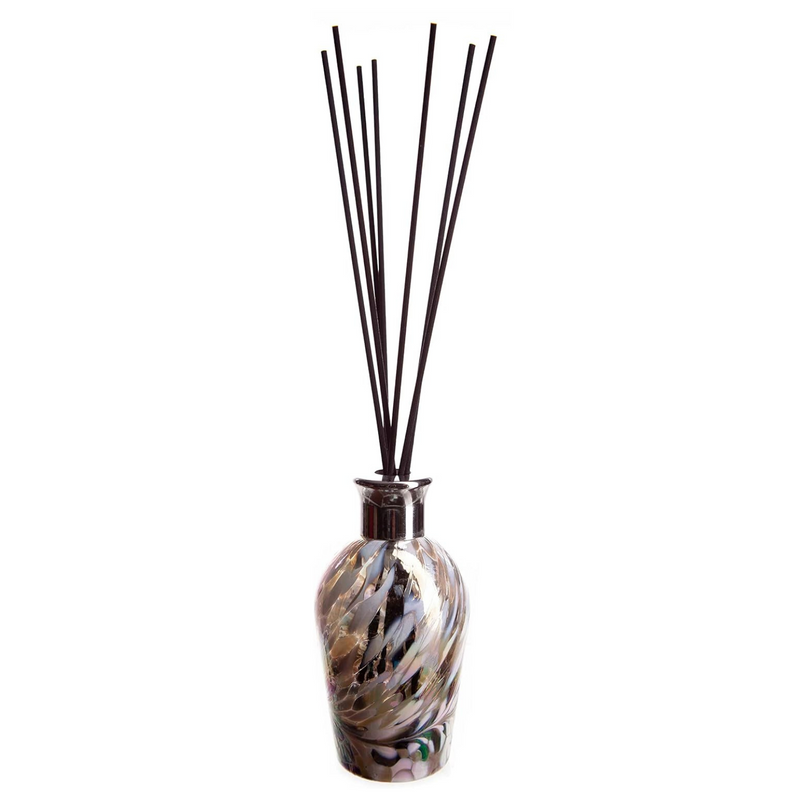 Glass Dome Reed Diffuser in Silver & White