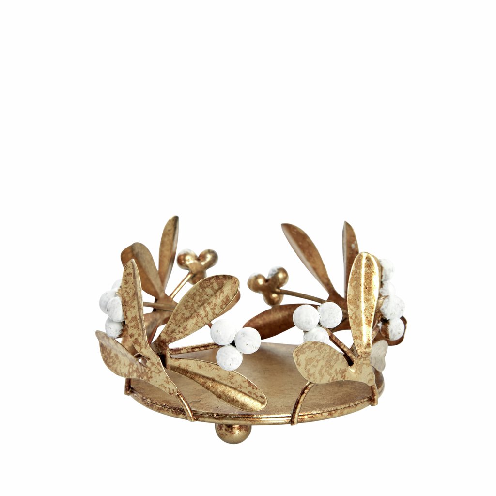 Missia Light Gold Iron Candlestick