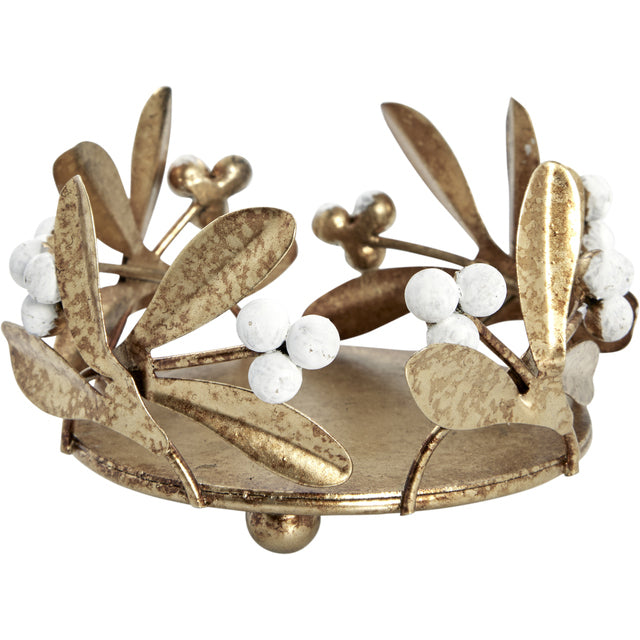 Missia Light Gold Iron Candlestick