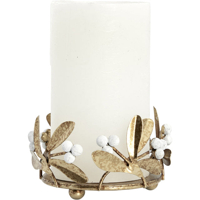 Missia Light Gold Iron Candlestick