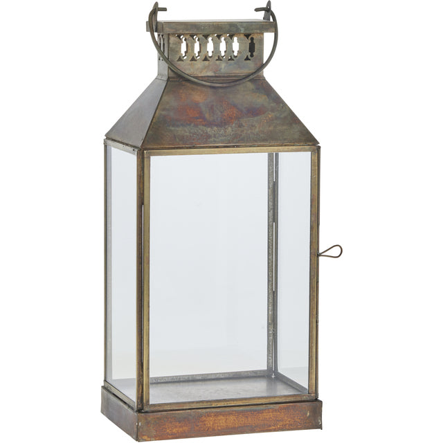 Signe Iron Glass Lantern - 30.5 cm