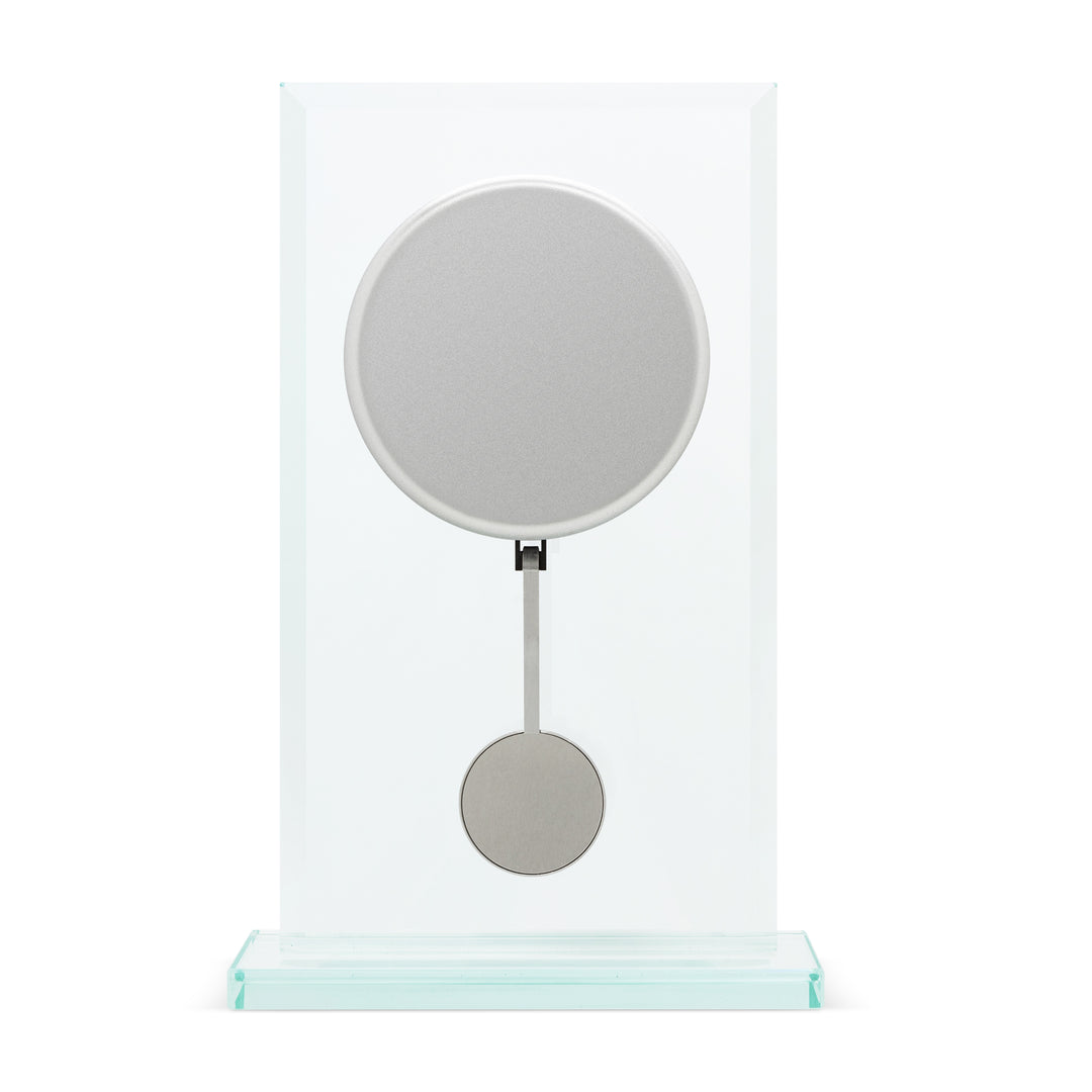 La Collina Mantel Clock, Glass