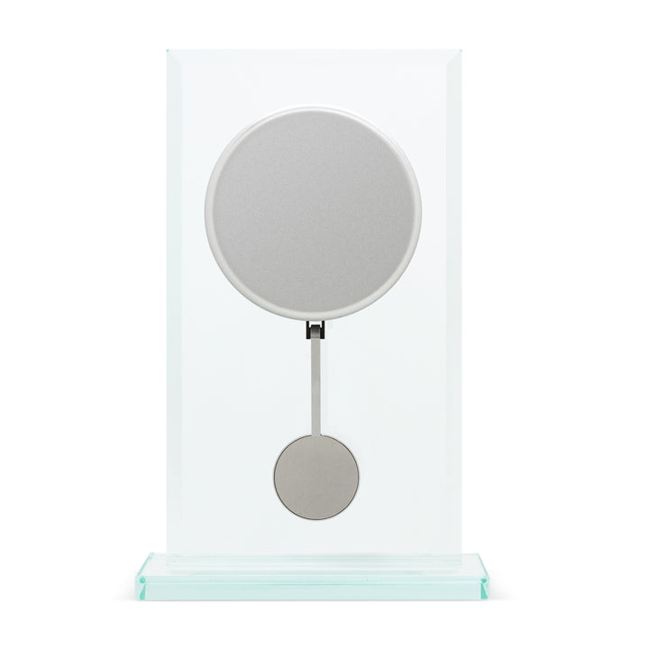 La Collina Mantel Clock, Glass