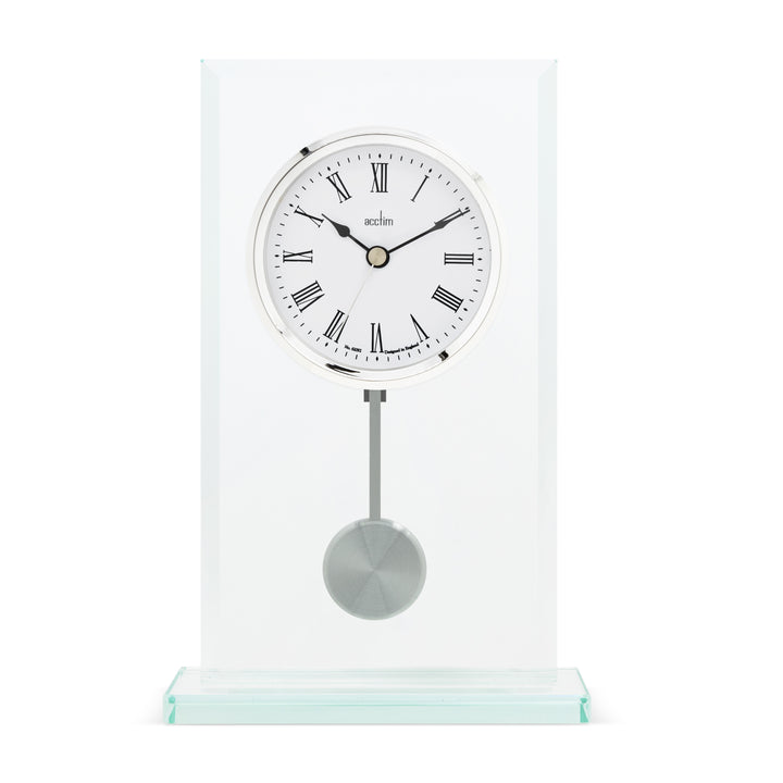 La Collina Mantel Clock, Glass