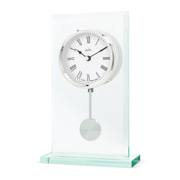 La Collina Mantel Clock, Glass