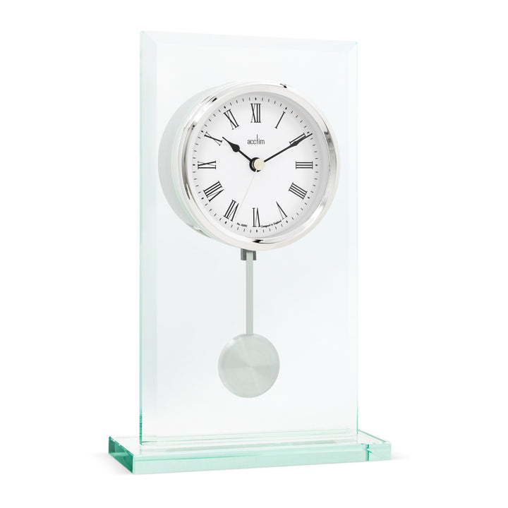 La Collina Mantel Clock, Glass