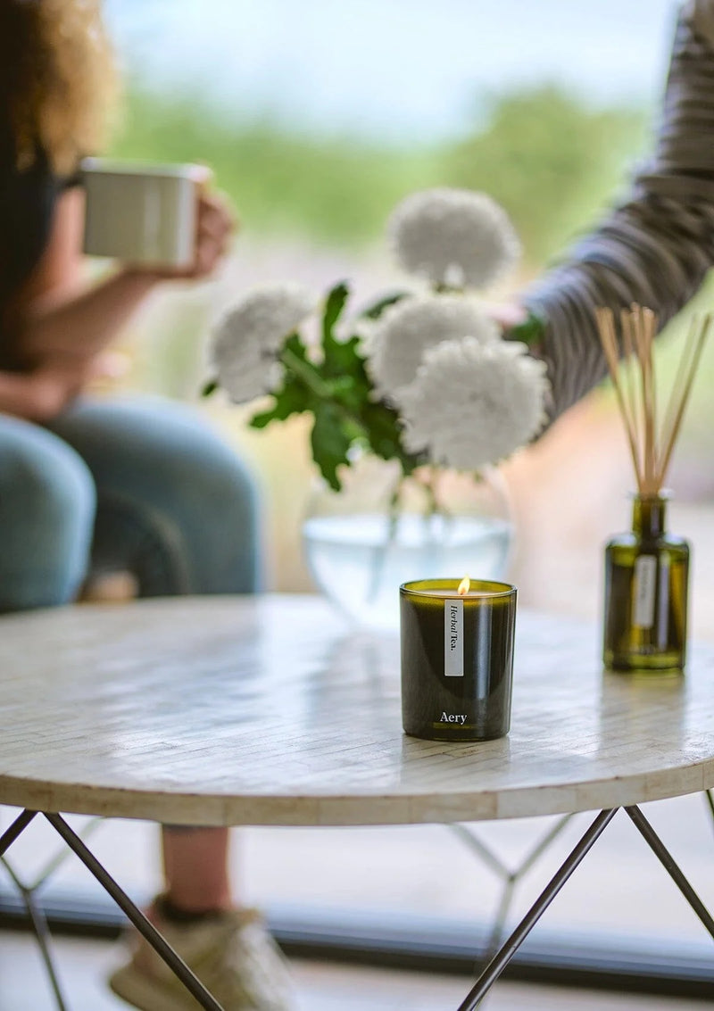 Herbal Tea Candle - Chamomile, Lavender and Eucalyptus