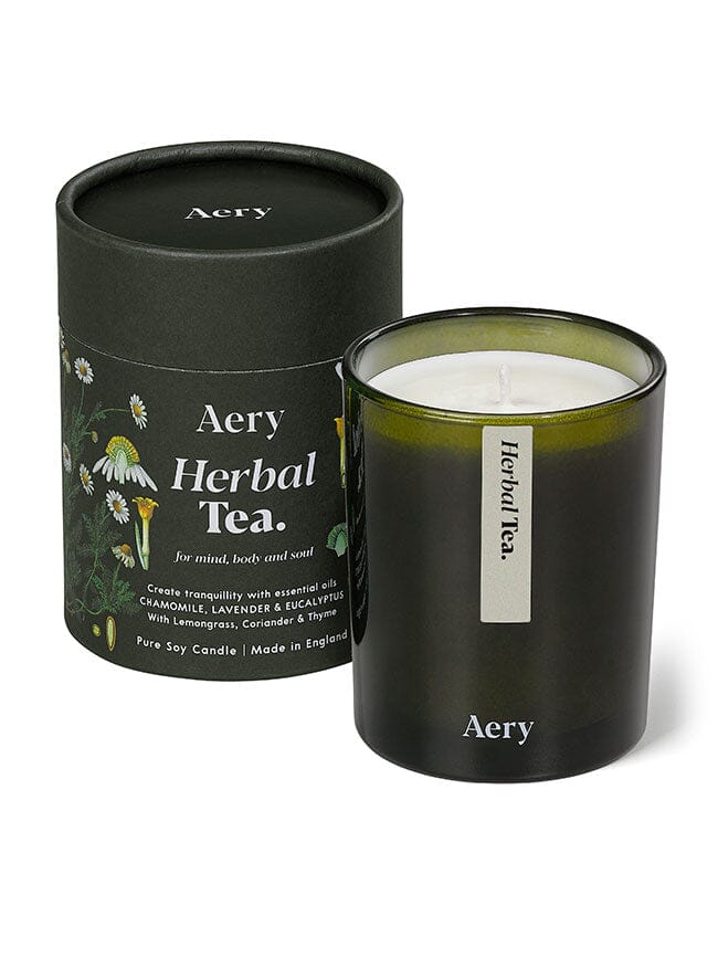 Herbal Tea Candle - Chamomile, Lavender and Eucalyptus