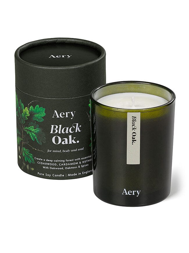 Black Oak Candle - Cedarwood, Cardamom & Nutmeg
