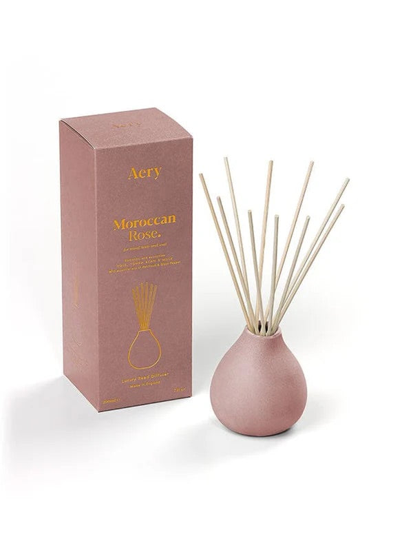 Moroccan Rose Reed Diffuser - Rose, Tonka & Musk