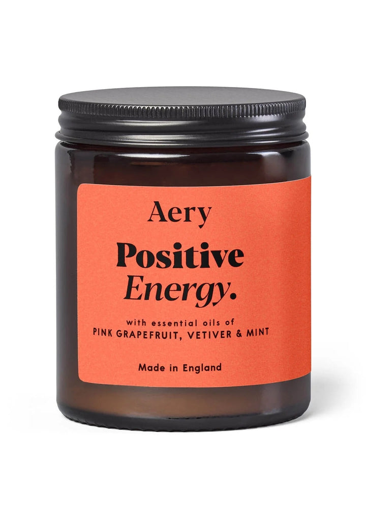 Positive Energy Jar Candle - Pink Grapefruit, Vetiver & Mint