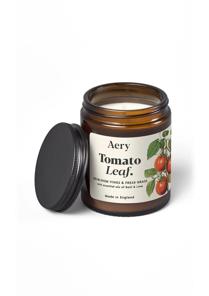 Tomato Leaf Jar Candle - Heirloom Vines & Fresh Grass