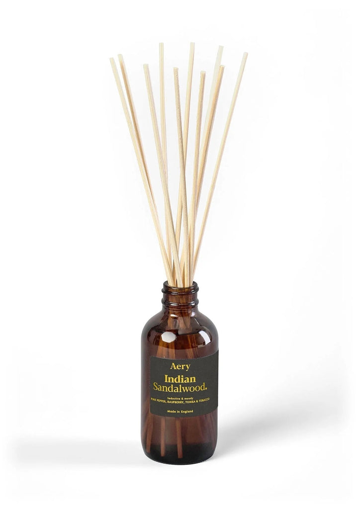 Indian Sandalwood Amber Diffuser - Sandalwood, Pink Pepper & Tonka