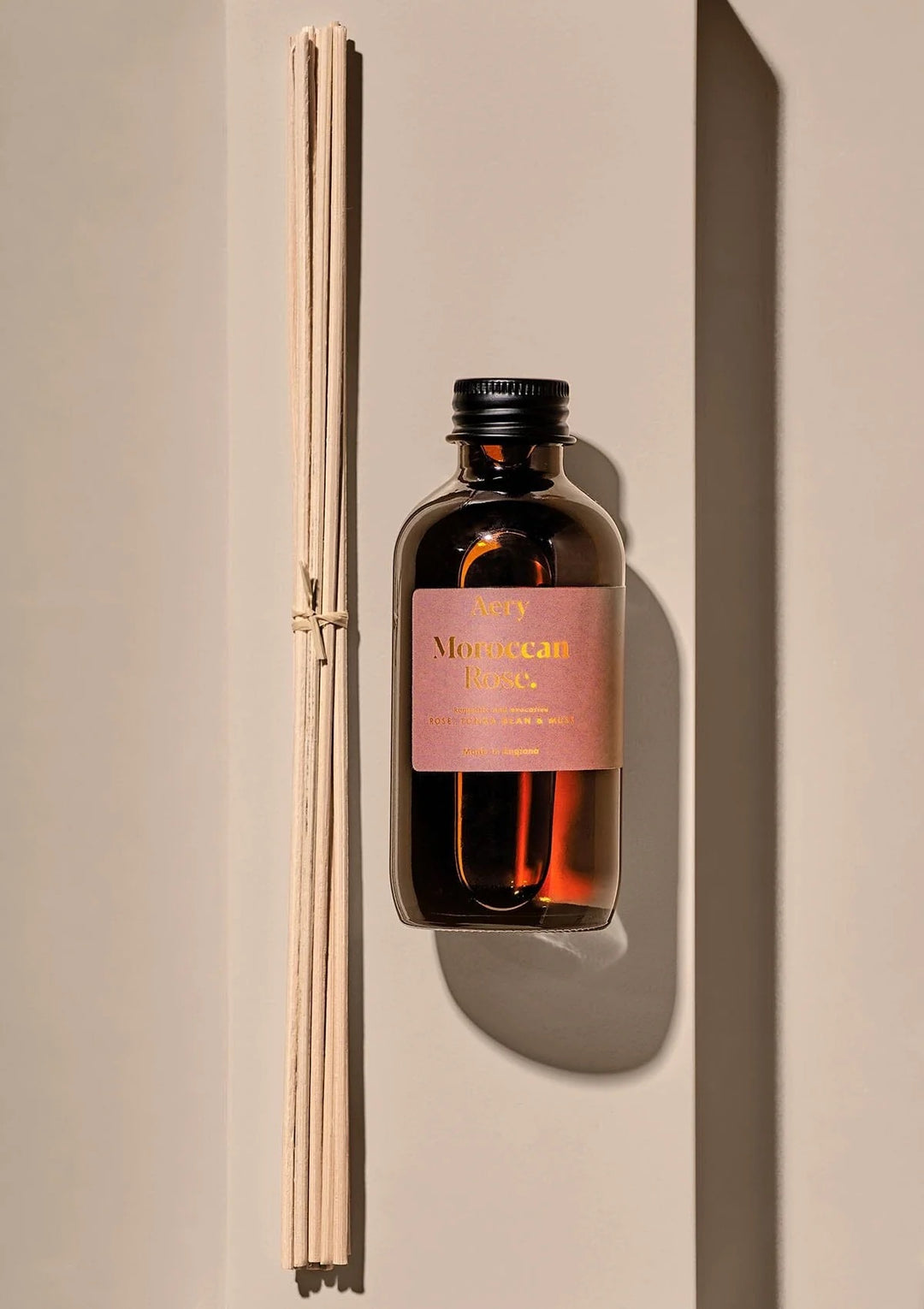 Moroccan Rose Amber Diffuser - Rose, Tonka & Musk