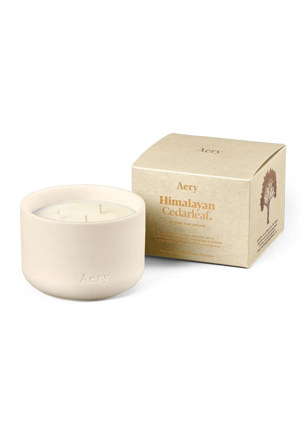 Himalayan Cedarleaf Three Wick Candle - Cedar, Patchouli & Lemon