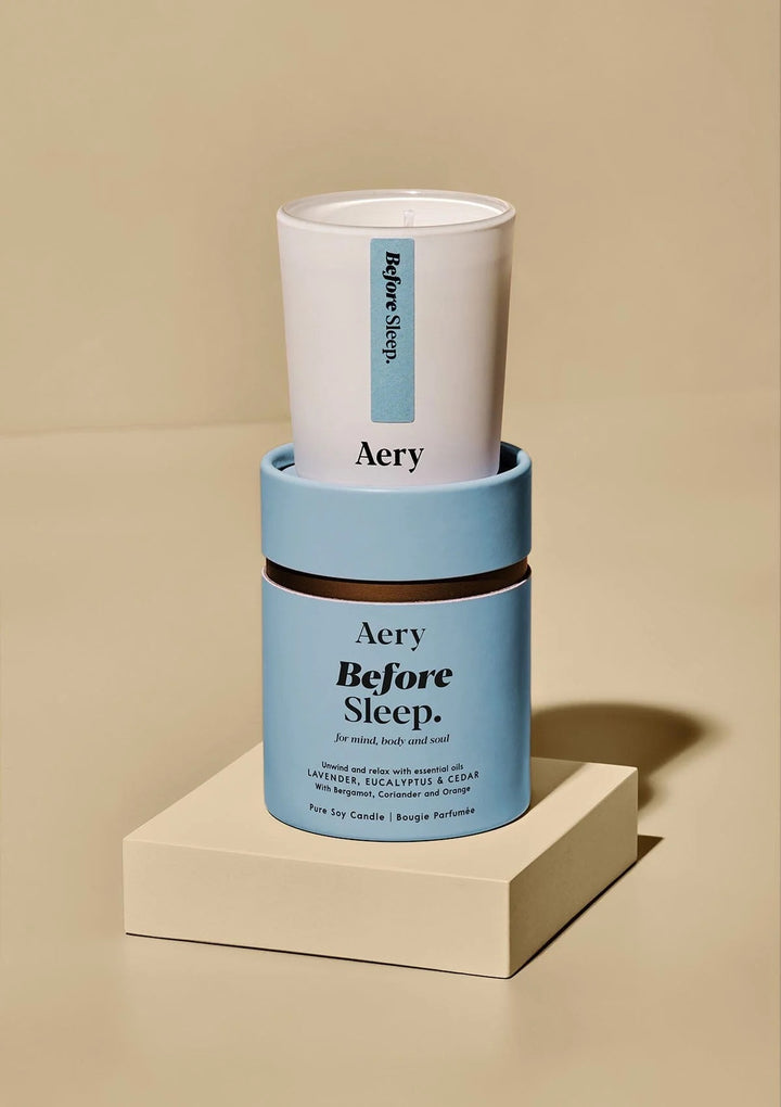 Before Sleep Votive Candle - Lavender Eucalyptus & Cedar