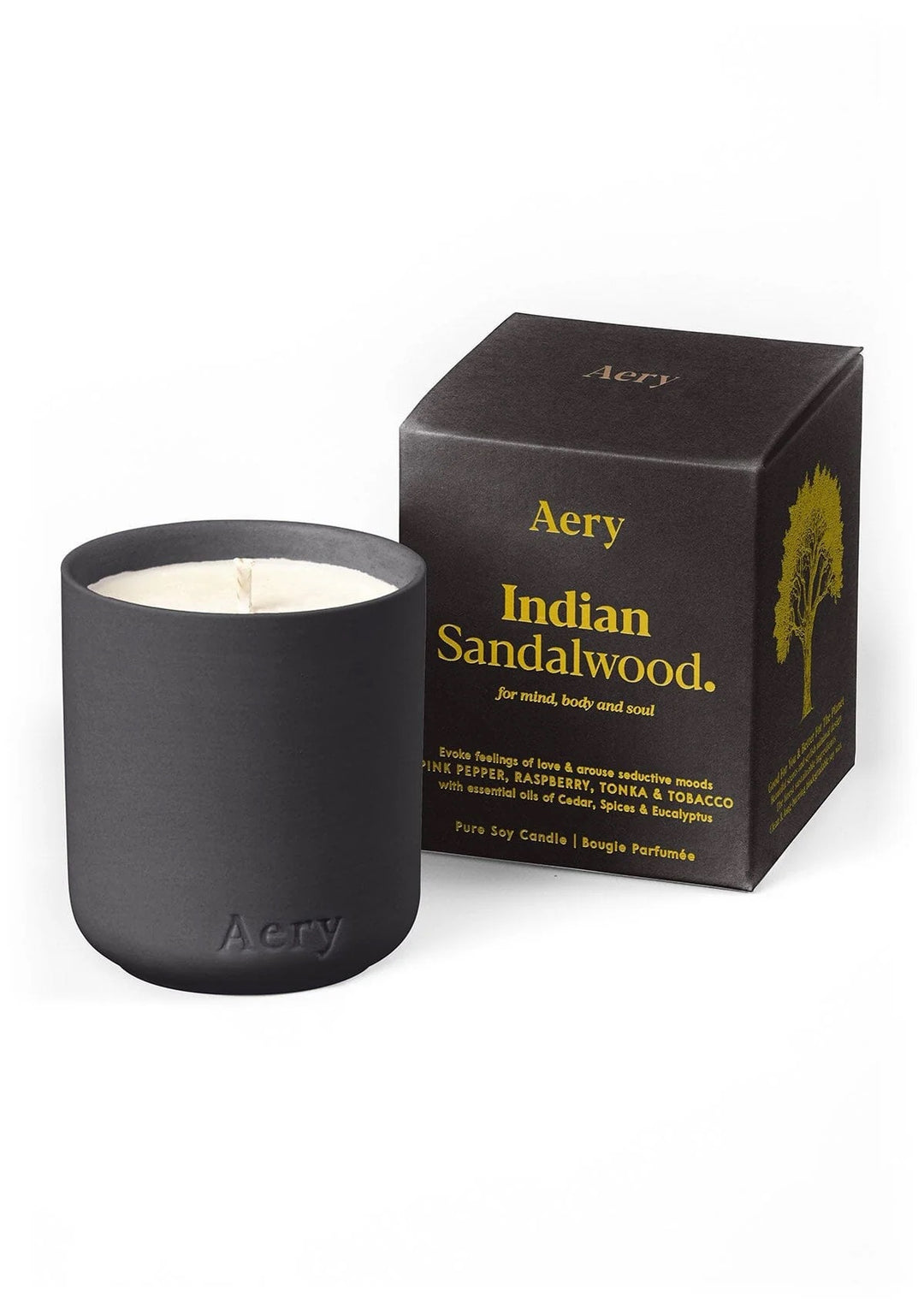 Indian Sandalwood Votive Candle - Sandalwood, Pink Pepper & Tonka