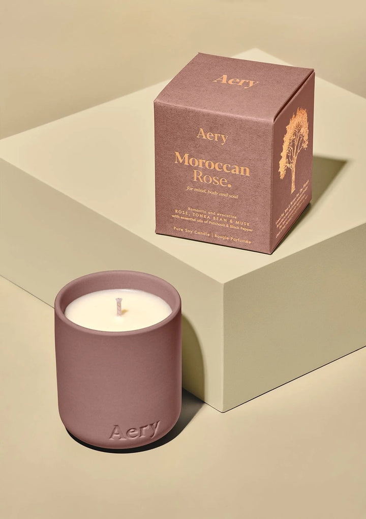 Moroccan Rose Votive Candle - Rose, Tonka & Musk