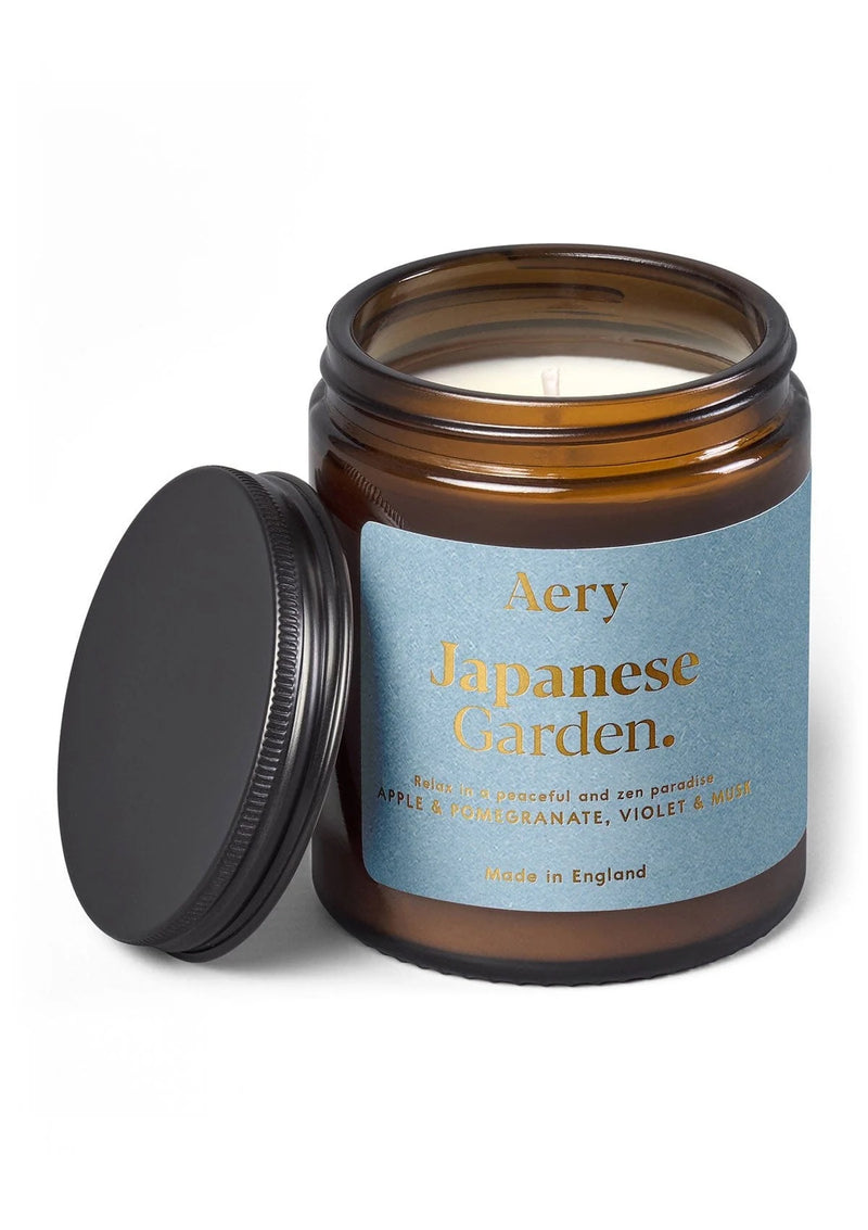 Japanese Garden Jar Candle - Apple, Pomegranate & Musk