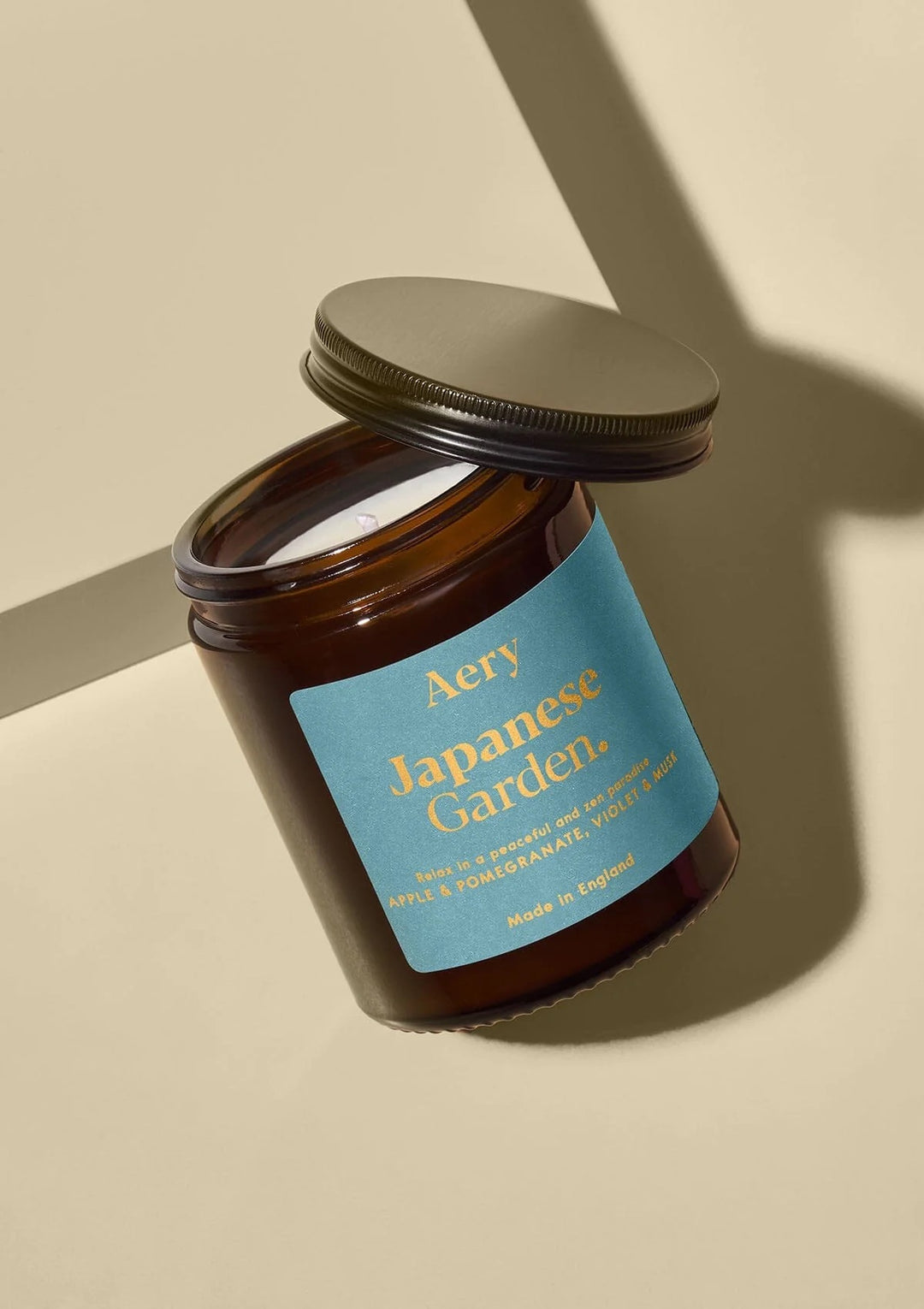 Japanese Garden Jar Candle - Apple, Pomegranate & Musk