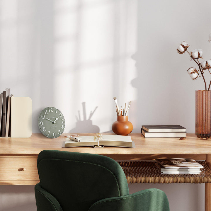 Arabic 6" Mantel Clock