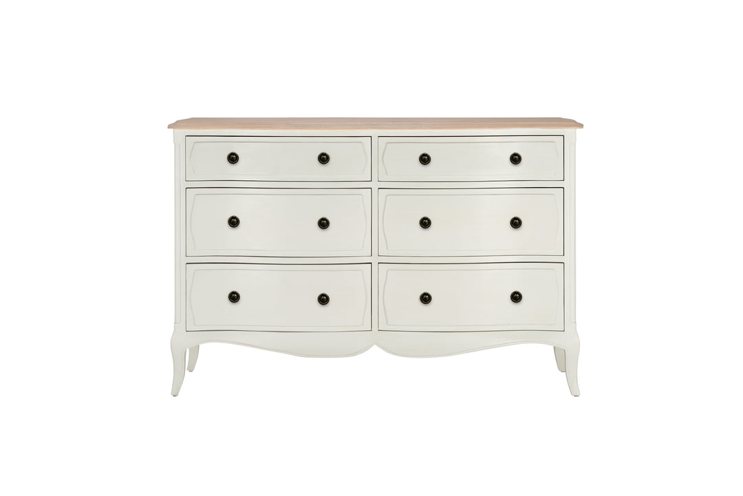 Amelie 6 Drawer Wide Chest of Drawers